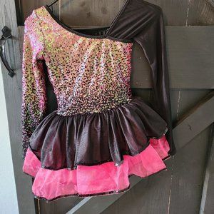 Child Jazz Costume Sequin Party